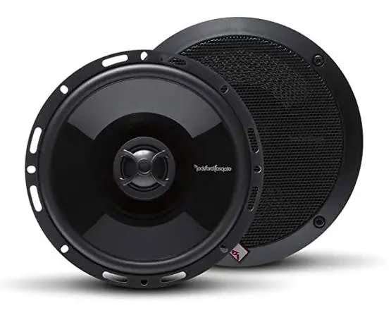 Rockford Fosgate P1650 Punch 6.5" 2-Way Coaxial Full Range Speaker - Black (Pair)