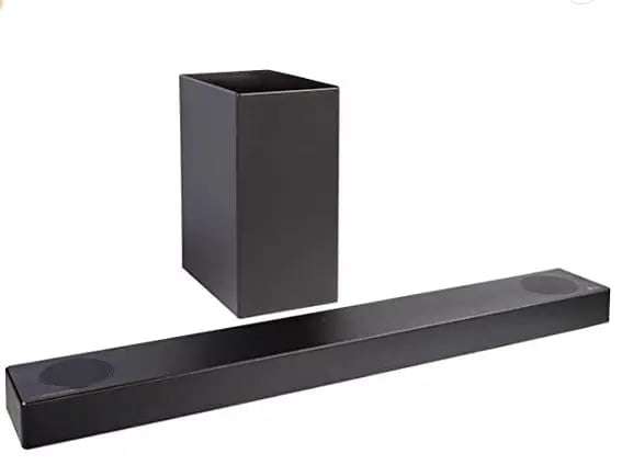 LG Soundbar with Wireless Sub