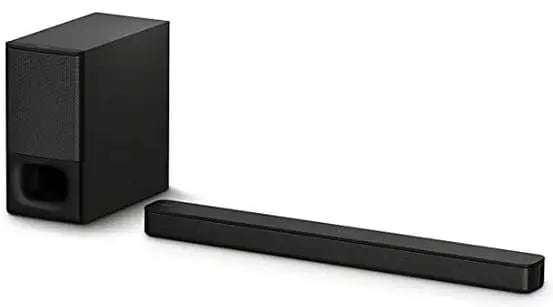 Sony HT-S350 Soundbar with Wireless Subwoofer: S350 2.1ch Sound Bar and Powerful Subwoofer