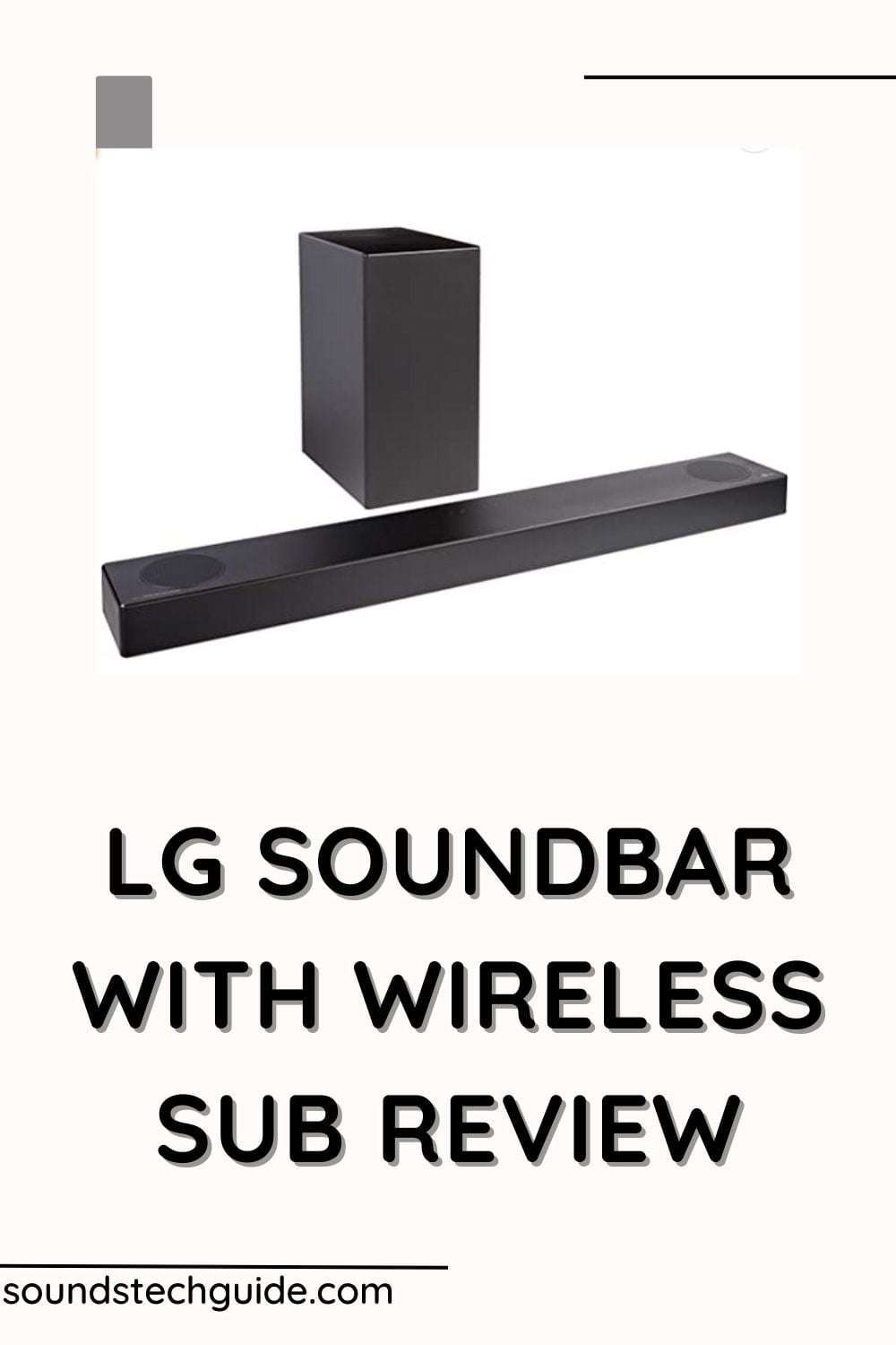 LG Soundbar With Wireless Sub Review