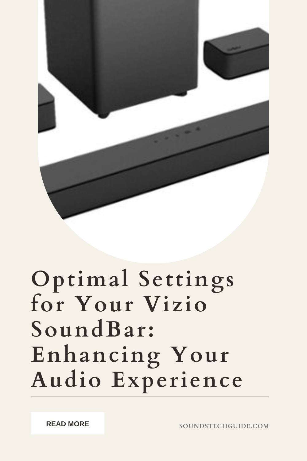 Optimal Settings for Your Vizio SoundBar