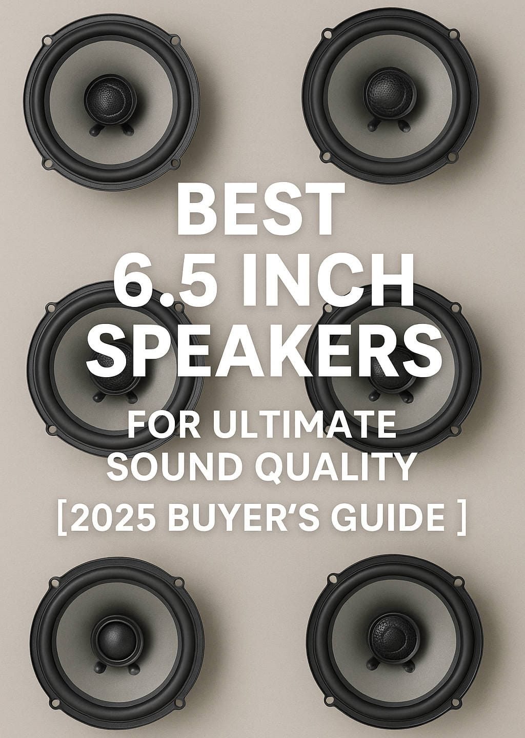 Best 6.5 Inch Speakers for Superior Car Audio
